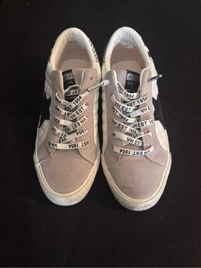 Vintage Havana Women's Grey and White Trainers  Giuseppe Zanotti